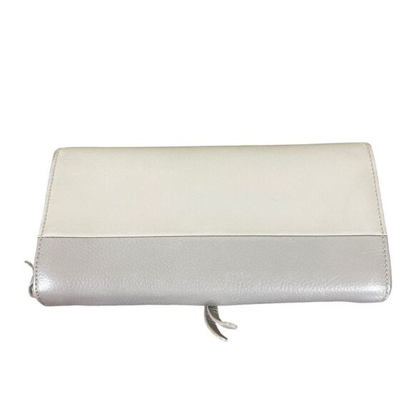 Chloe Indy Long Wallet With Flap Gray Leather‎ - Picture 2 of 16